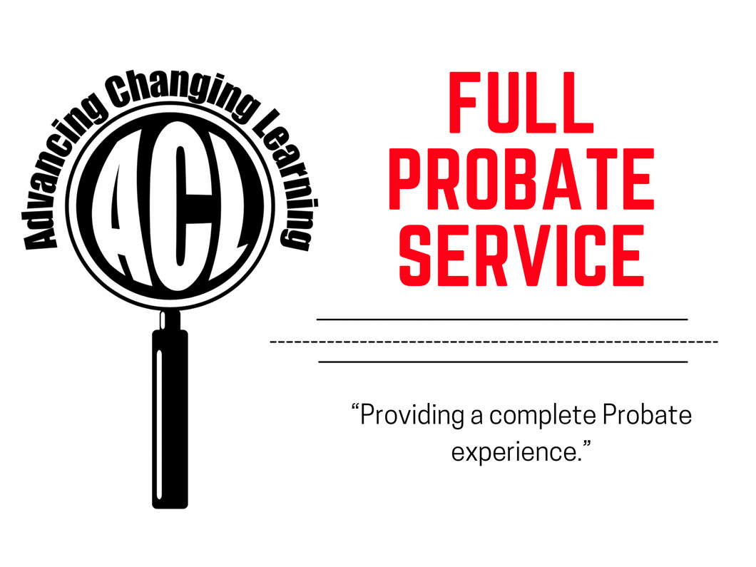 Full Probate Service